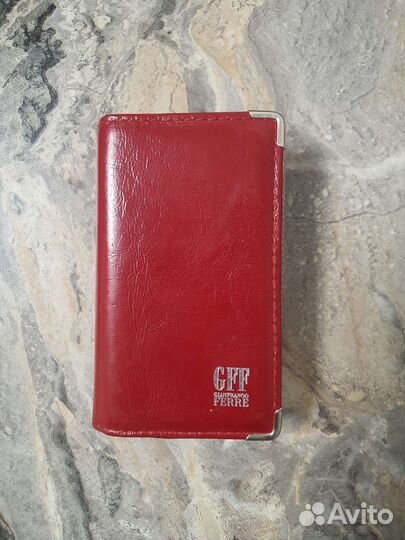 Визитница натуральная кожа