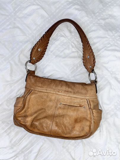 Винтажная сумка Makoswky натуральная кожа