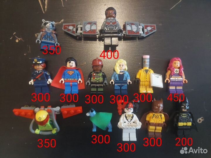 Lego Минтфигурки Marvel DC Оригинальные