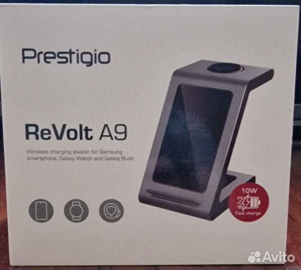Зарядная станция беспроводная Prestigio ReVolt A9