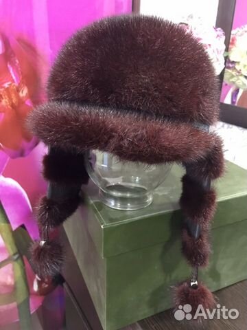 Шапка норковая