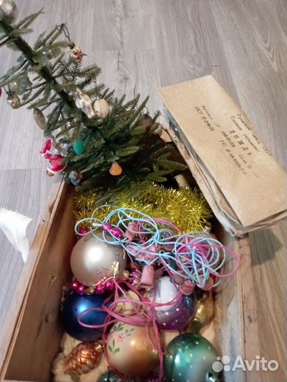 Елочные игрушки СССР