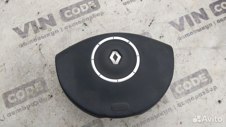 Подушка безопасности водительская Renault Megan 2