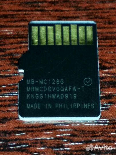 Micro SD карта памяти Samsung EVO Plus 128GB UHS