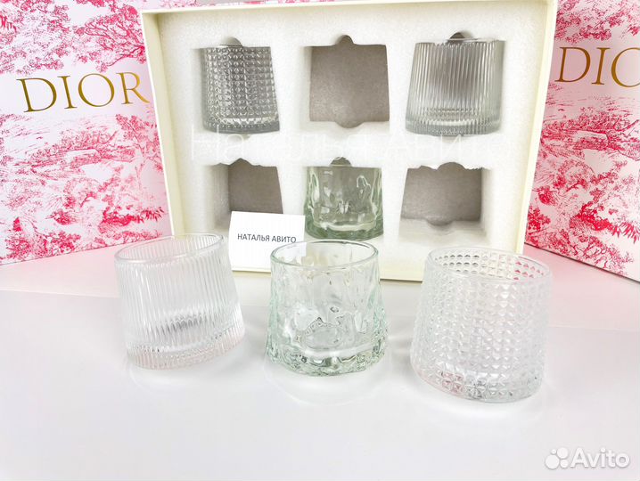 Набор стаканов Dior Диор 6 шт