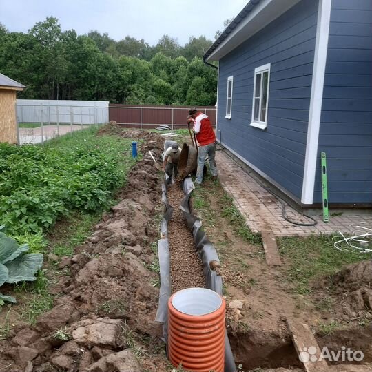 Дренажные работы