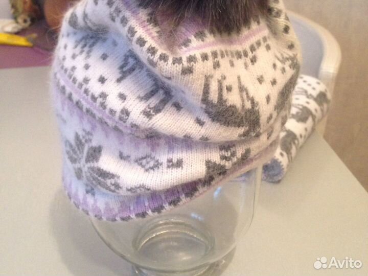 Шапка и шарф Mascotte