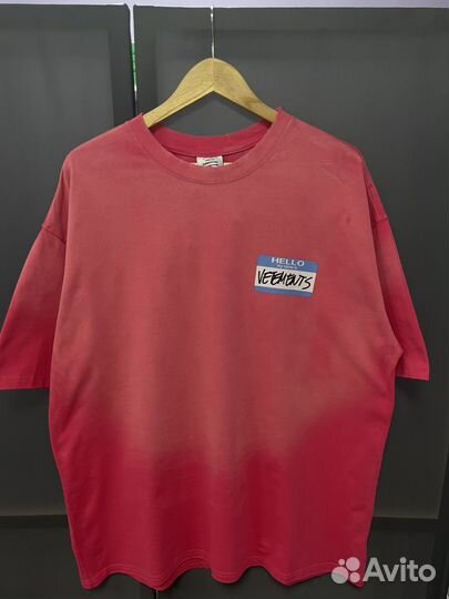 Футболка vetements оверсайз (унисекс)