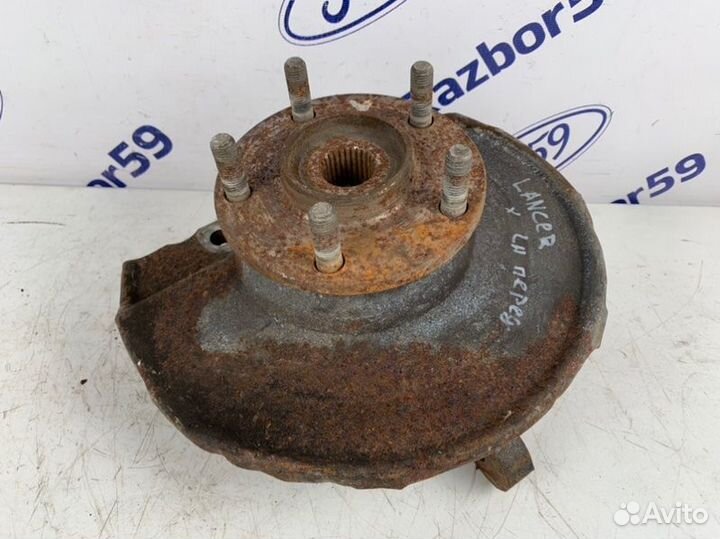 Кулак поворотный передний левый Mitsubishi Lancer