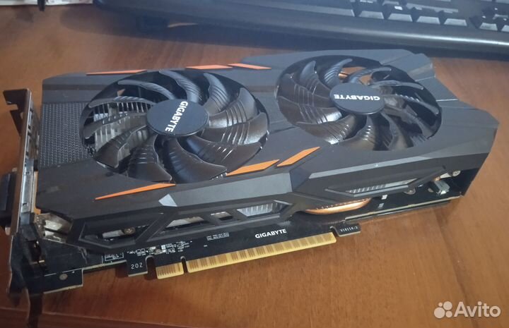 Gigabyte Geforce GTX 1050 Ti Windforce OC