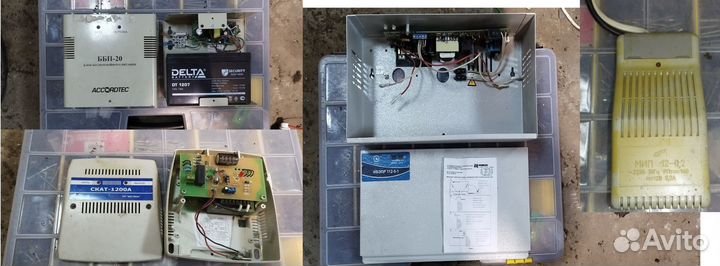 Блоки питания 12V: ббп 20, ивэпр112-5-1 скат 1200A