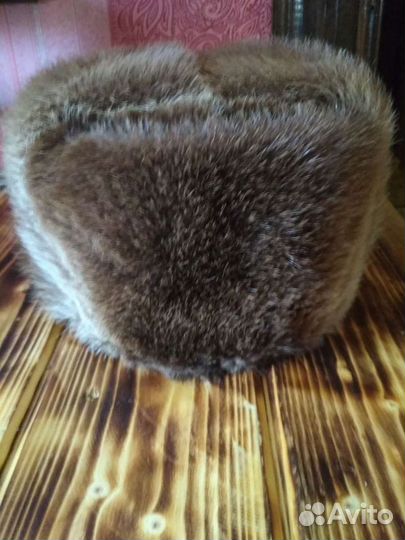 Мужская шапка, бобровая