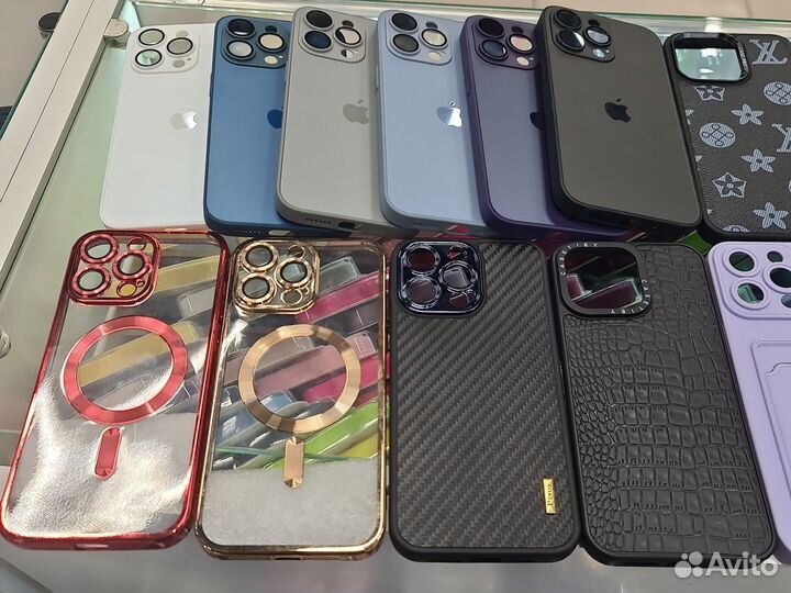 Защитные стекла и чехлы iPhone 15 Pro Max