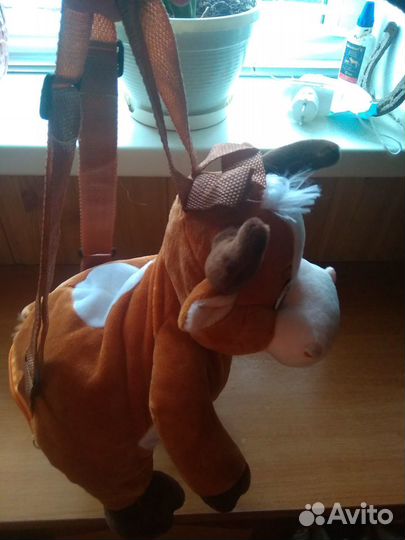 Игрушка рюкзак бычок и др. новый с биркой