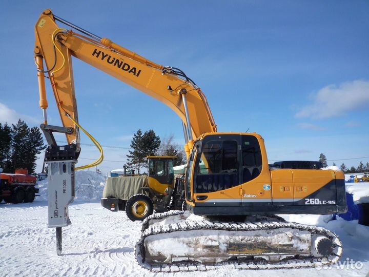Гидромолот для экскаватора Hyundai Komatsu Hitachi