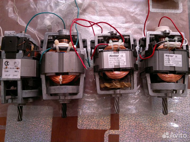 Мотор для мясорубки Аксион (без реверса)