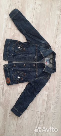Куртка джинсовая 110р