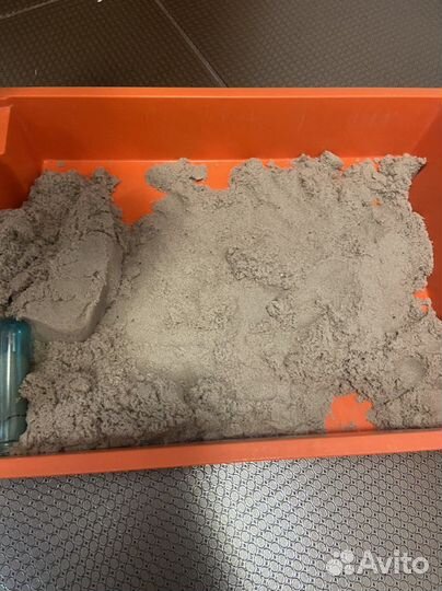 Кинетический песок с песочницей