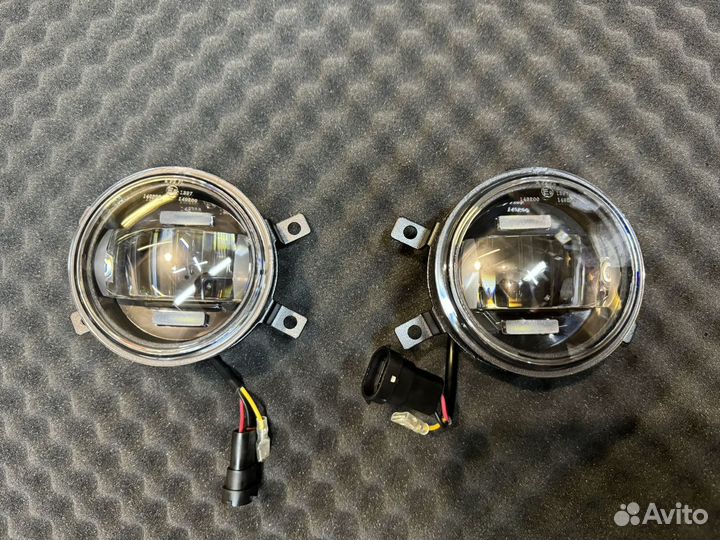 LED противотуманные фары на LADA Vesta