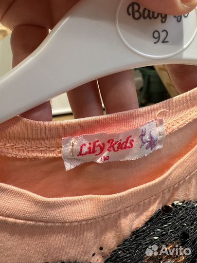 Платье детское новое повседневное 110