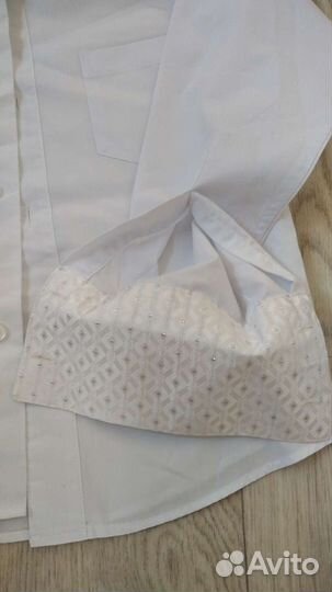 Школьная форма (рубашка с запонками)