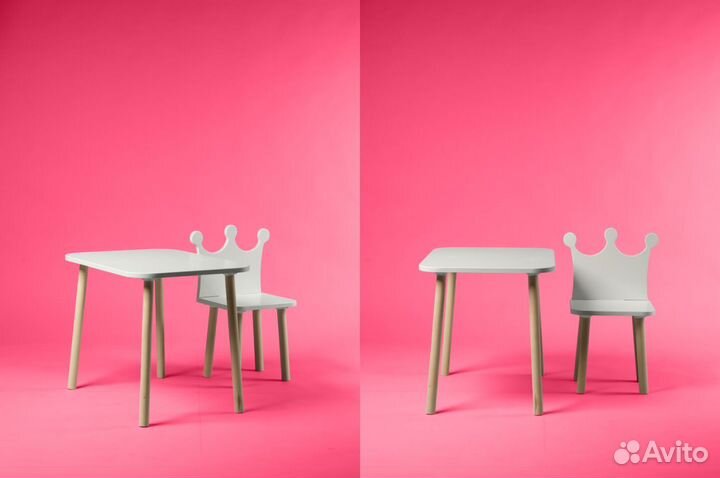 Детский стол и стул