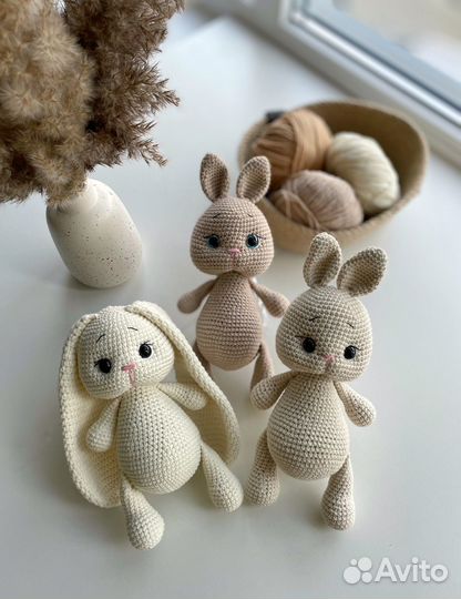 Вязаная Зайка