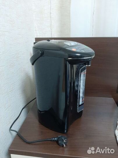 Термопот marta MT-1999, черная сталь