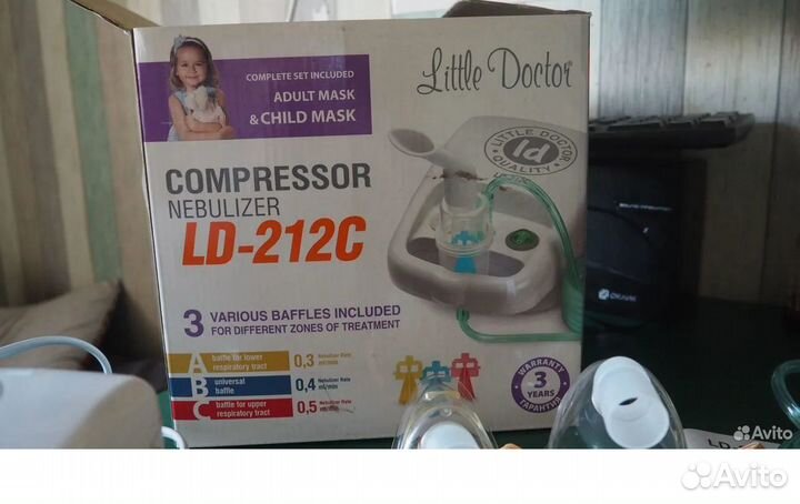 Ингалятор Little Doctor LD-212С компрессорный