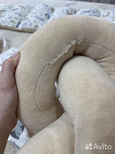 Бортики и коса в детскую кроватку