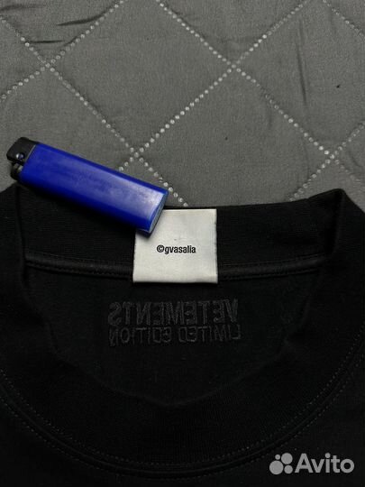 Футболка vetements the devil