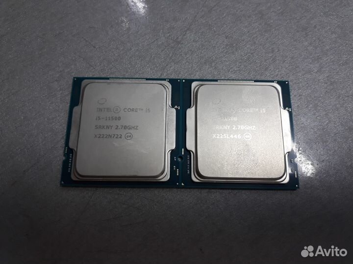 Лот два процессора S1200 Intel Core i5-11500