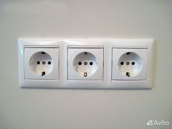 Электрик, перенос розеток, штробление без пыли