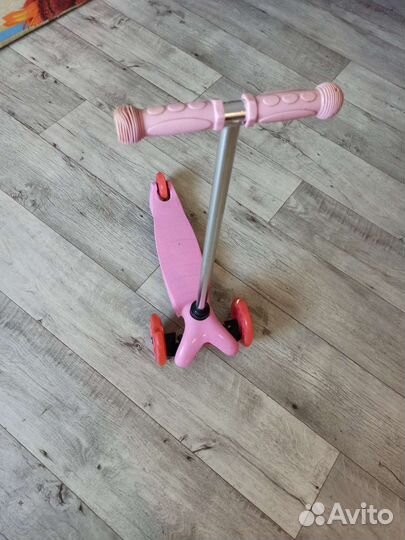 Самокат детский трёхколёсный бу