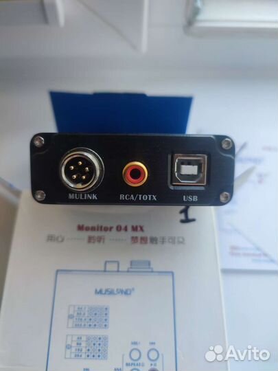 Musiland Monitor 04 MX USB. Звук.карта. цап