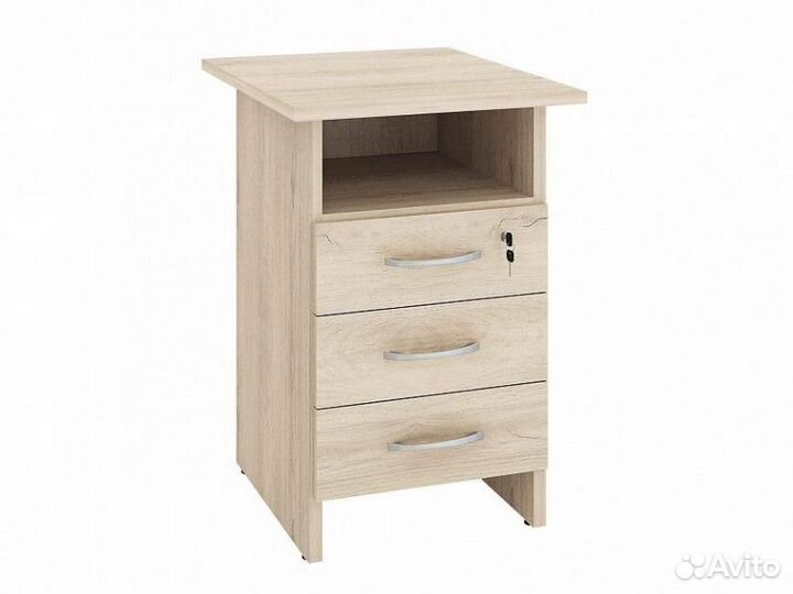 Угловой стол с тумбой Альфа 64 564 ученический