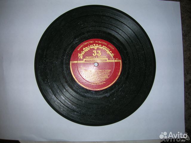 Старинные пластинки