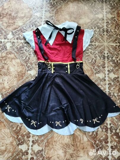 Косплей аниме игра передоз аме костюм парик