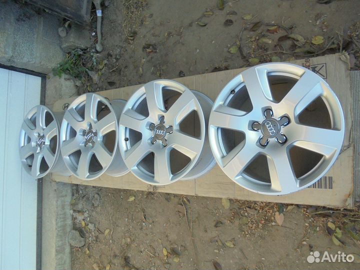 Оригинальные кованые диски Audi 8JR17 et39 5x112