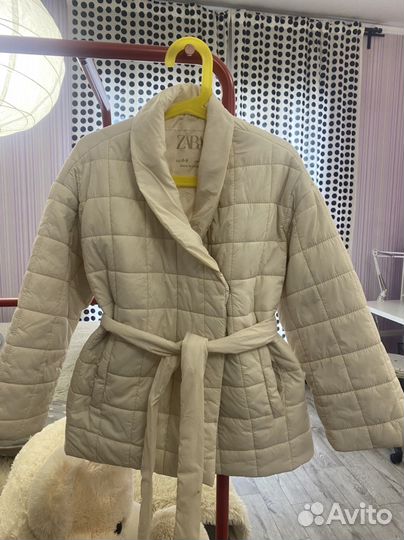 Куртка zara для девочки 128 134