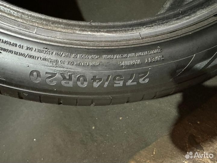 Triangle TH201 Sportex 275/40 R20 и 315/35 R20 110Y