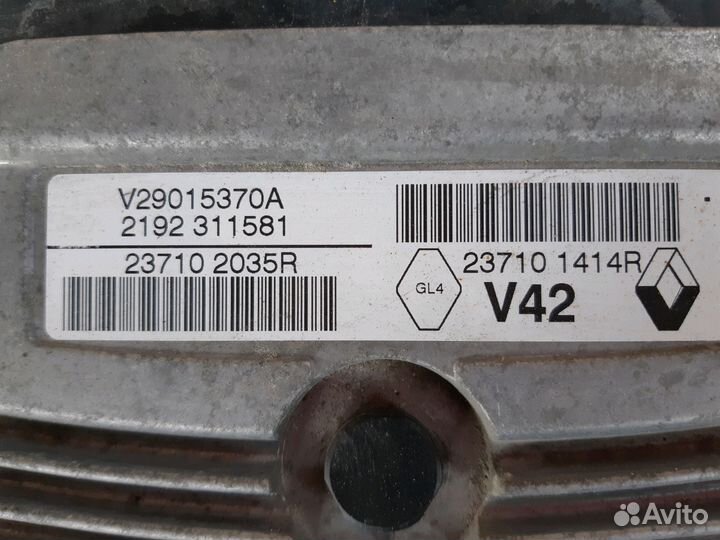 Блок управления двигателем Рено Дастер 237101414R