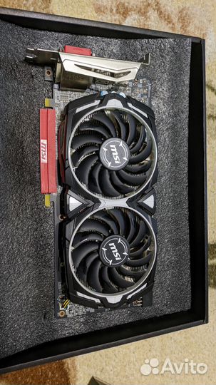 Видеокарта MSI AMD Radeon RX 580 armor 8G