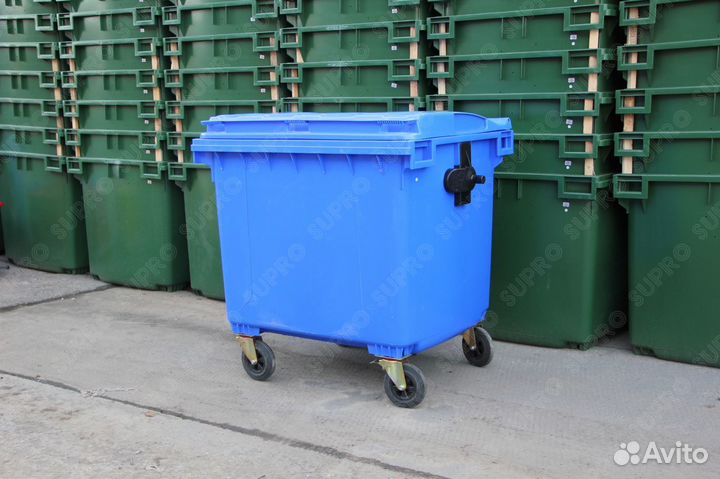 Бак для мусора 1100л Ш3092