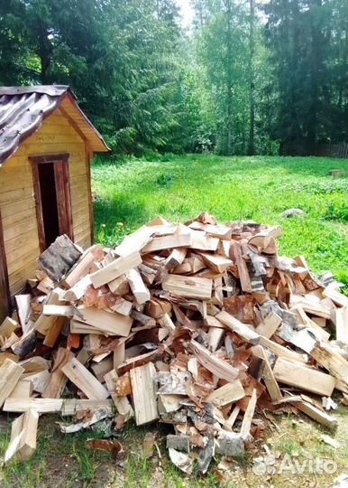 Дрова колотые привезем