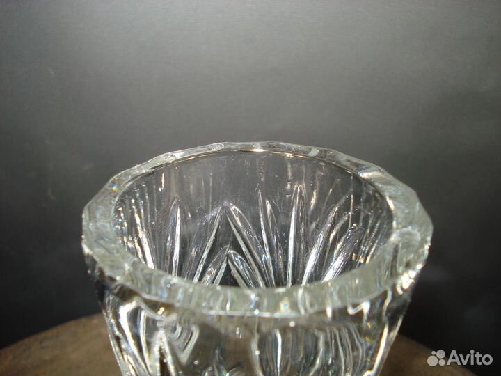 Шикарная ваза хрусталь. СССР люкс