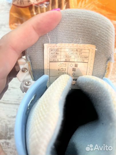 Коньки размер 27