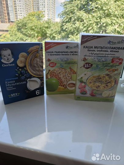 Каши gerber fleur alpine