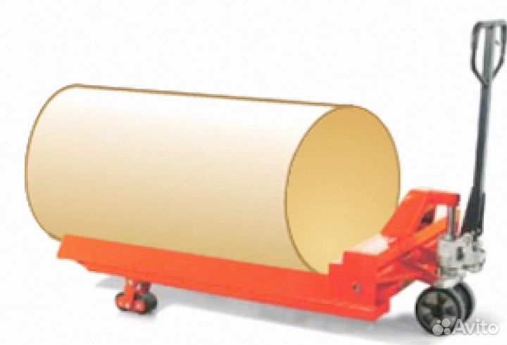 Гидравлическая тележка (рохля) ACR 20R1500 1150x1100 для рулонов и катушек