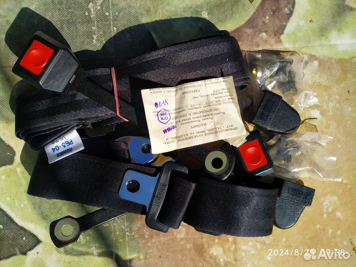 Ремни безопасности ваз передние и задние 2101